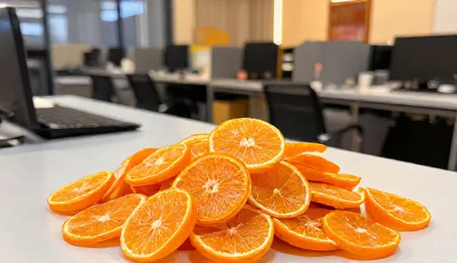 柑桔果干加工中温度控制影响品质的原因分析